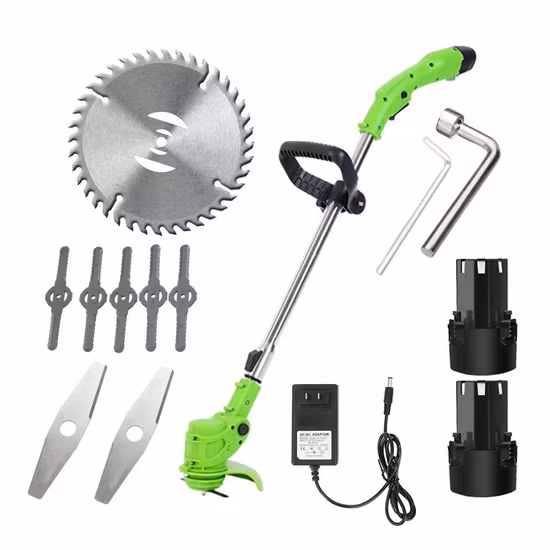 24 В садовый триммер для живой изгороди, мини-электрический аккумулятор, ножницы для стрижки травы, аккумуляторная батарея